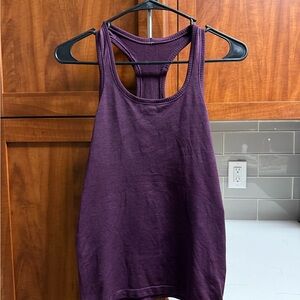 Lululemon Deep Purple Swiftly Tech Racerback Tank Size 4